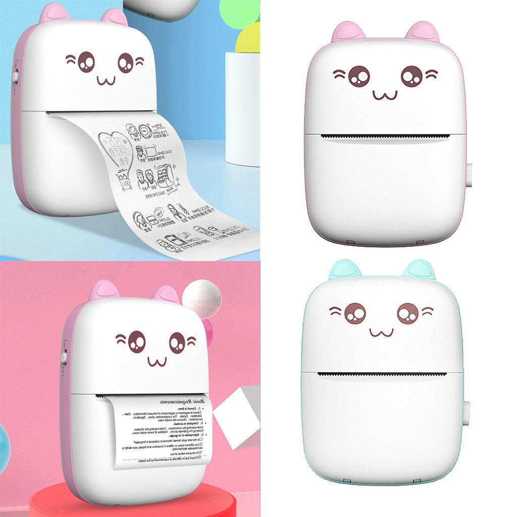 Mini Printer Portable Mini Bluetooth WiFi New Wrong Printer 