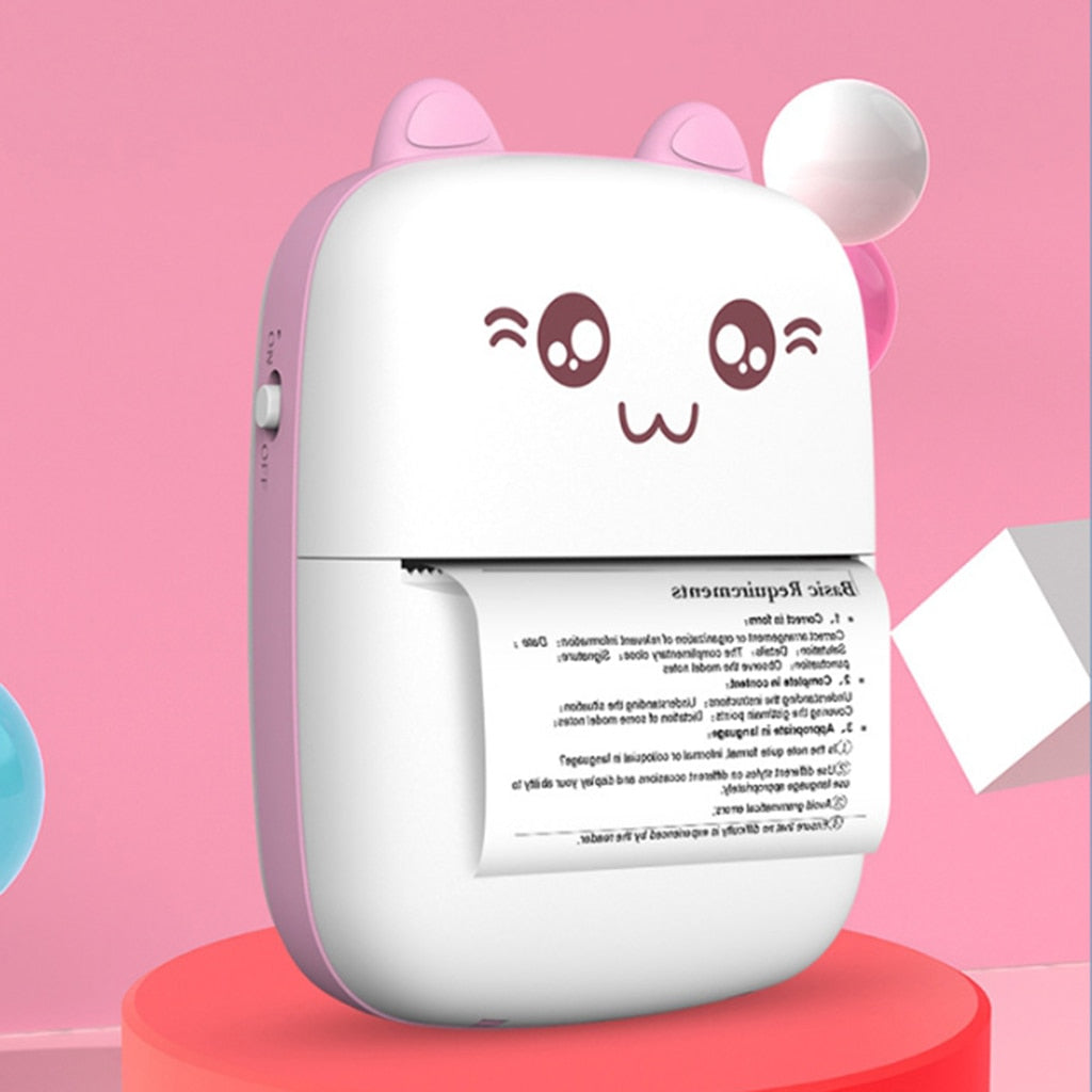 Mini Printer Portable Mini Bluetooth WiFi New Wrong Printer 