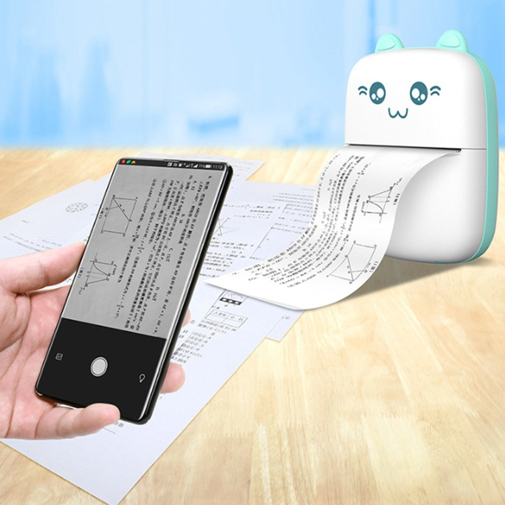 Mini Printer Portable Mini Bluetooth WiFi New Wrong Printer 