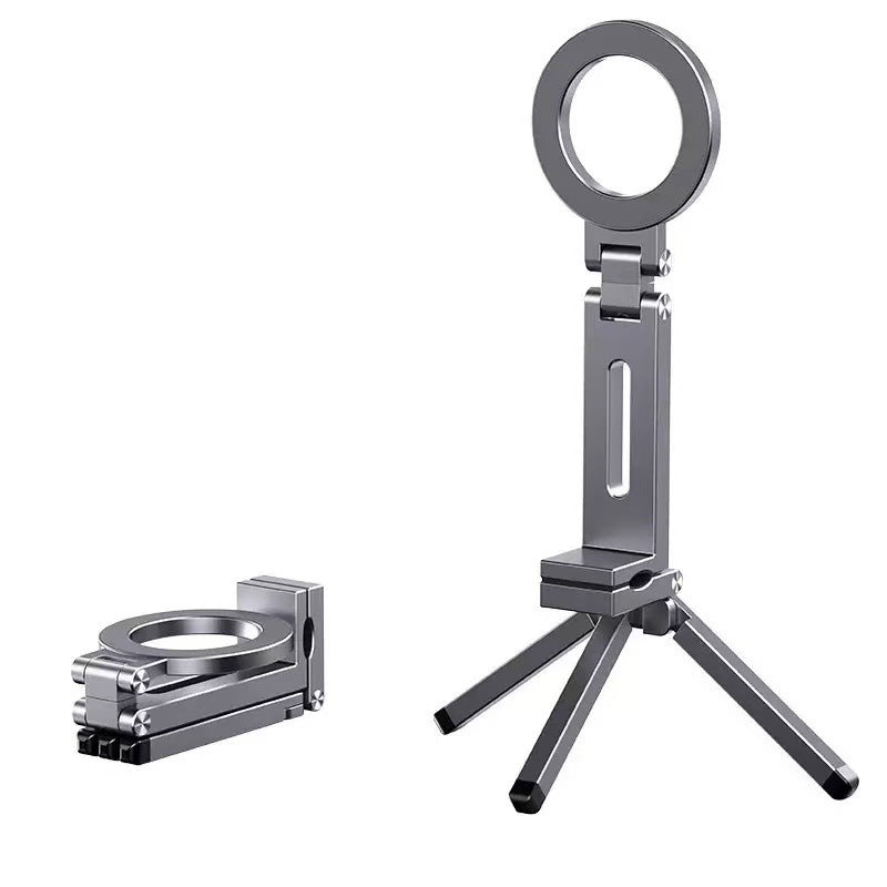 Portable Magnetic Phone Holder – Clip-On, Rotating & Folding for Travel | Gleeku