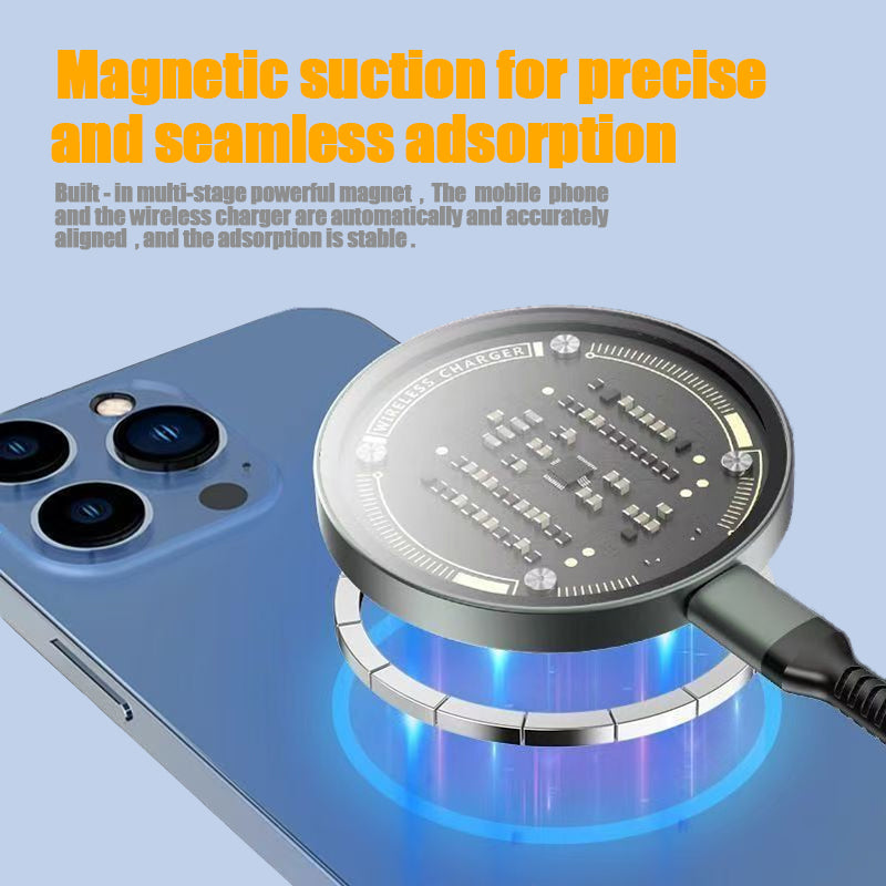 Magnetic IPhone 17 Pro Pro Max Wireless Charger 15W