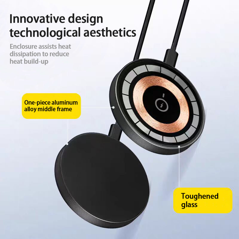 Magnetic IPhone 17 Pro Pro Max Wireless Charger 15W